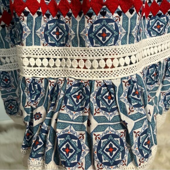 Anthropologie rinku linen blend skirt - Picture 3 of 6